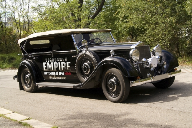 Boardwalk Empire - Classic car, classic ad!