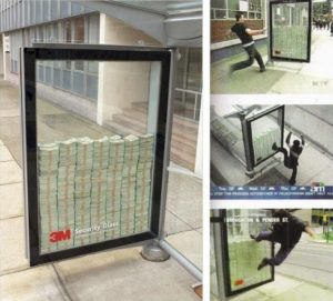 3M Security Glass Undercover Marketing Example
