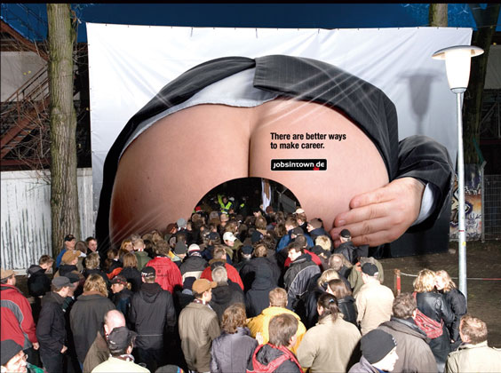 50 AMAZING Guerrilla Marketing Ideas! 50 Jobs in Town - German Advertising!