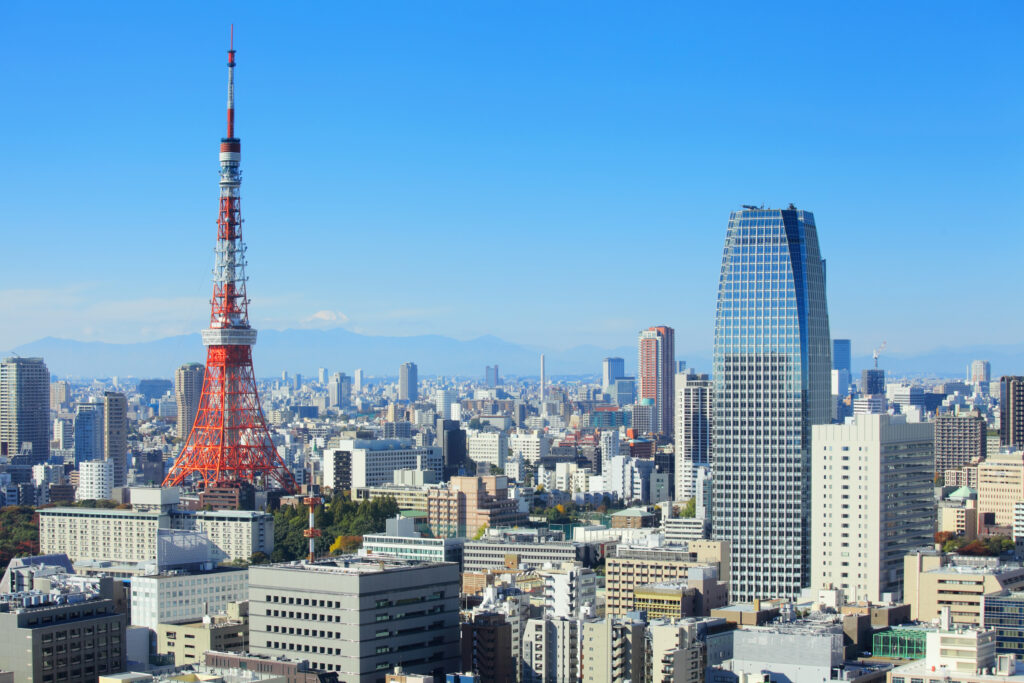 Tokyo skyline