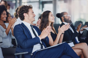 Applause for great corporate event video