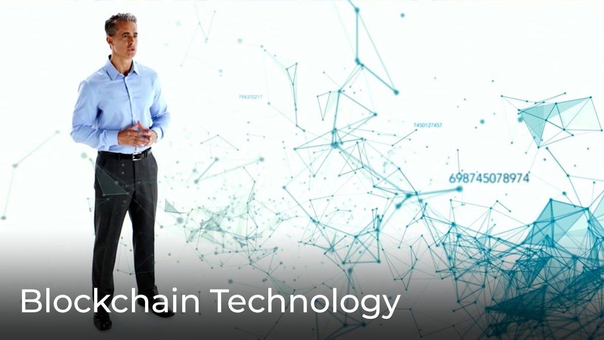 Blockchain Technology video thumbnail image used