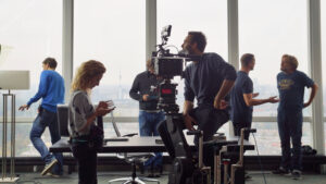 Crew with high end film gear works to ensure a great live event