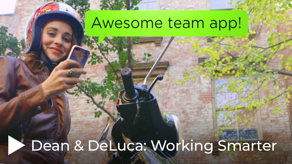 Dean & DeLuca: Working Smarter