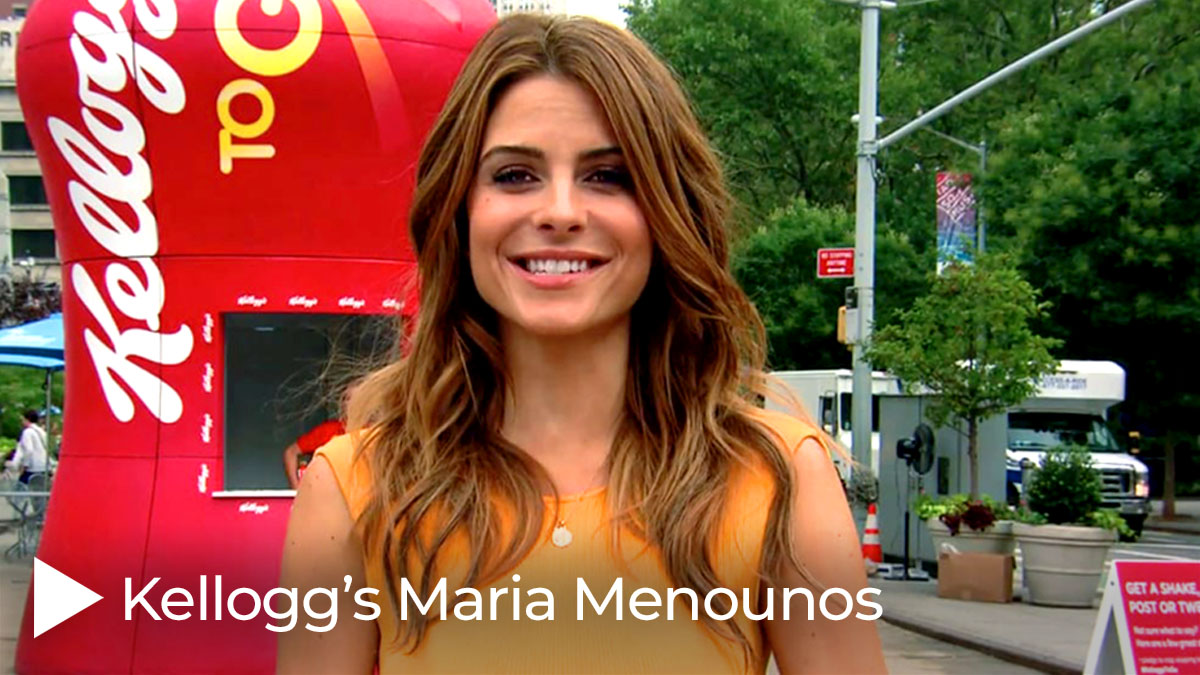 Kellogg's Maria Menounos