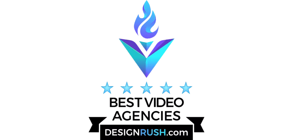 Indigo Productions Five Star DesignRush Badge