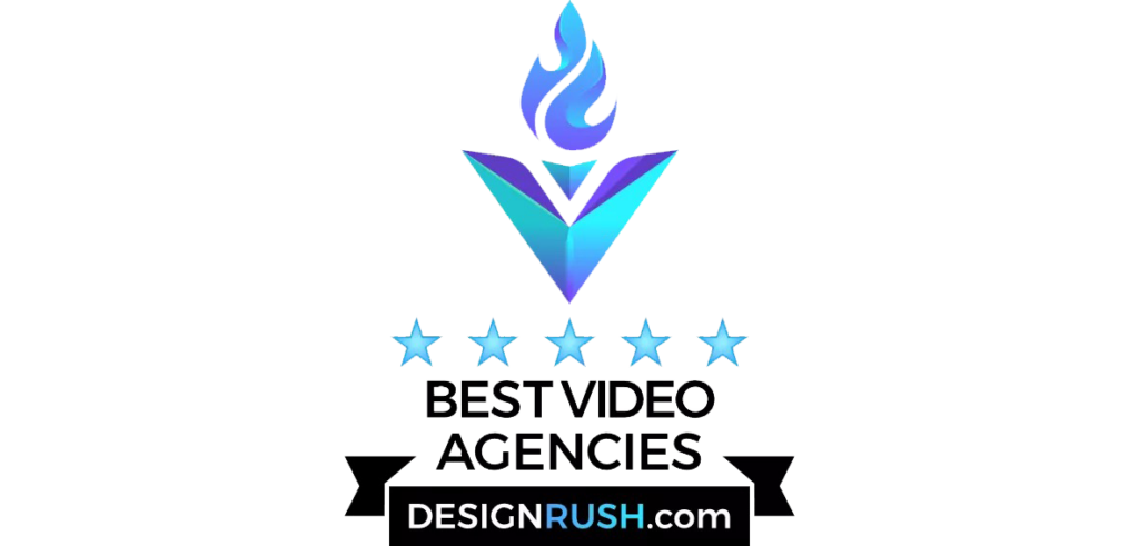 Indigo Productions Five Star DesignRush Badge