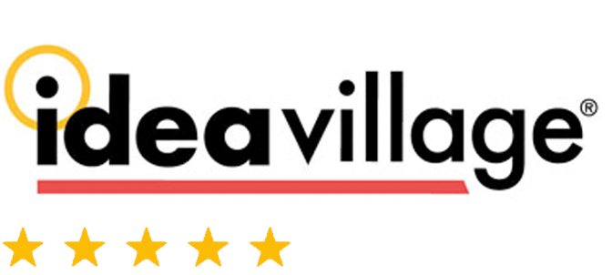 Idea Village Logo with five stars
