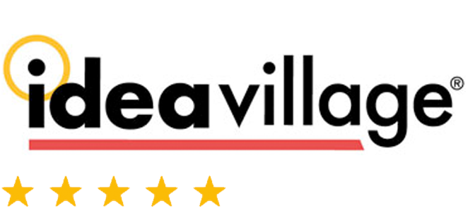 Idea Village Logo with five stars