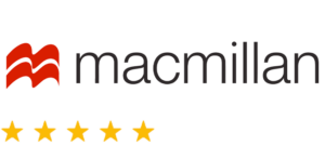 Macmillan logo with five stars