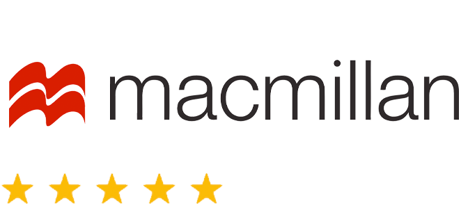 Macmillan logo with five stars