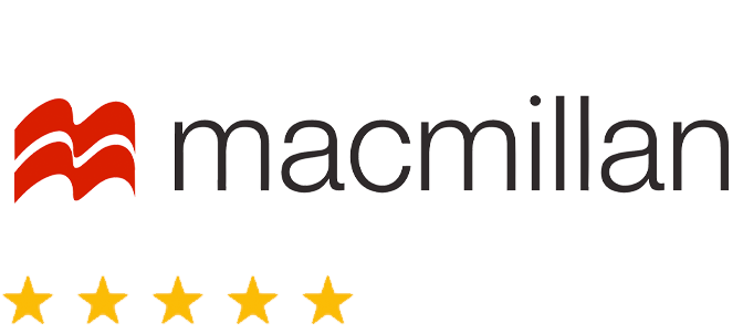 Macmillan logo with five stars