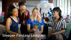 Sleeper Fantasy League commercial