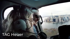 A promo video for TAG Heuer watches
