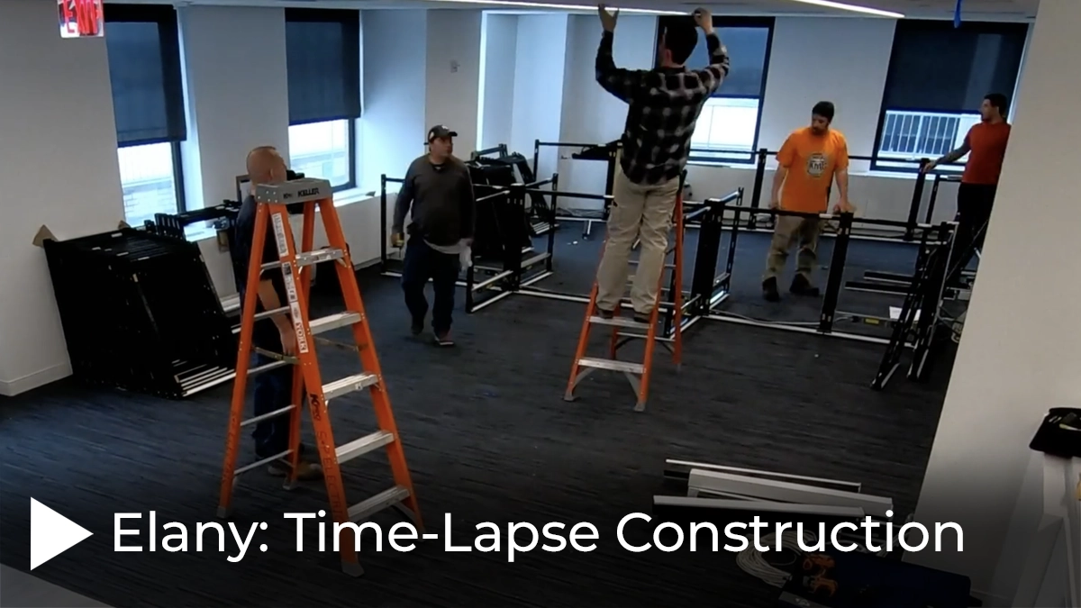 Elany Office Construction Time Lapse