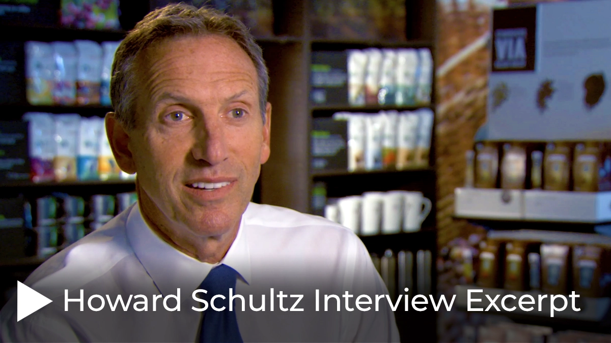 Howard Schultz Starbucks Former CEO