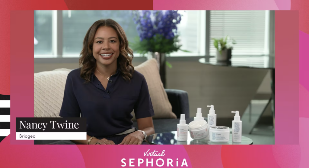 CEO of Briogeo speaks for Sephora event