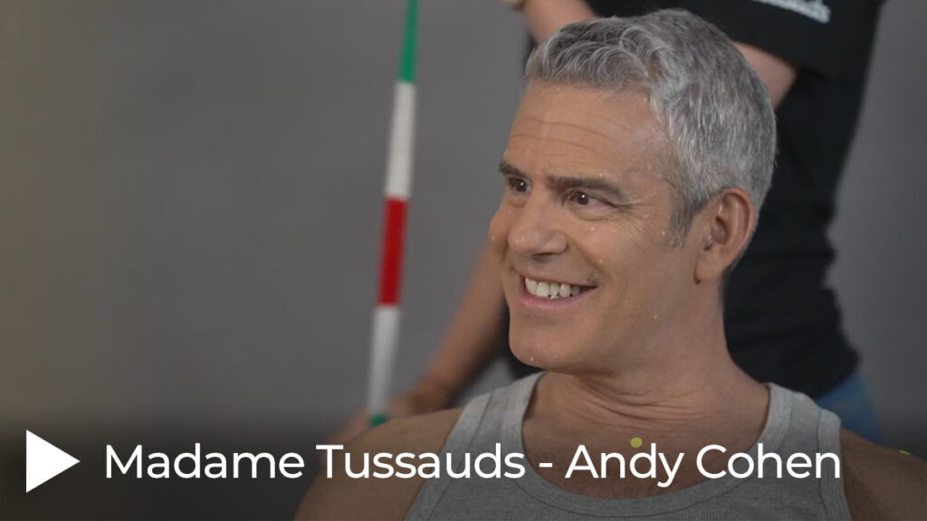 Andy Cohen Sitting Video for Madame Tussauds shot and edited by Indigo Productions receives over 300k views