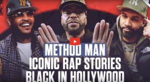 Social Media Podcast video shot by Indigo Productions for 7PM in Brooklyn with Carmelo Anthony & The Kid Mero, this episode features guest Method Man